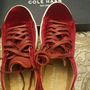 Red Velvet Cole Haan Tennis Shoes